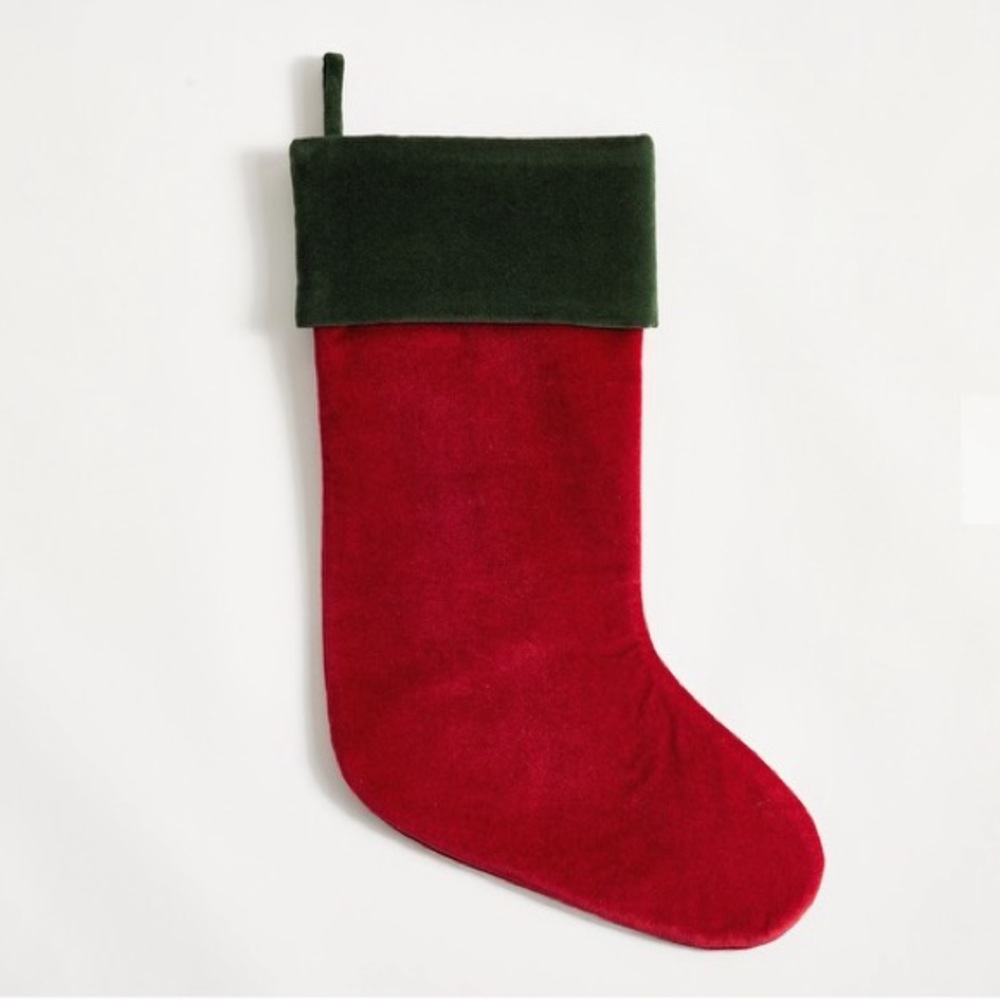 Pottery Barn Classic Velvet Stockings